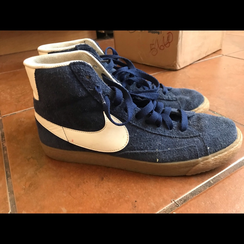 Nike suede high tops